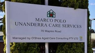 Unanderra’s Marco Polo Aged Care Home has been forced into lock down after three died after contracting influenza. Picture: Supplied