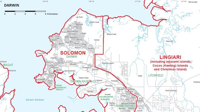 NT’s two federal electorates could become one under planned redistribution.