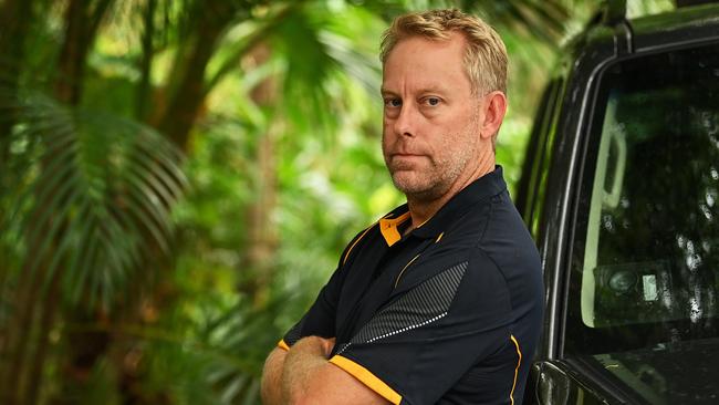 Sergeant Peter Cowan was the first police officer to be called to the scene of murder victim Shandee Blackburn in Mackay. Picture: Lyndon Mechielsen