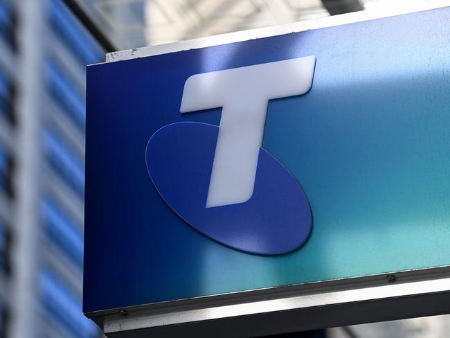 SYDNEY, AUSTRALIA - NewsWire Photos, SEPTEMBER, 30, 2021: Signage is seen at the Telstra store in the CBD of Sydney. Picture: NCA NewsWire/Bianca De Marchi