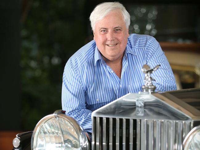 Clive Palmer for queensland top 100 Rich list with his 1948 silver wraith Rolls Royce