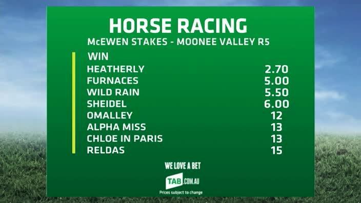 TAB Racing Update: McEWAN STAKES                  