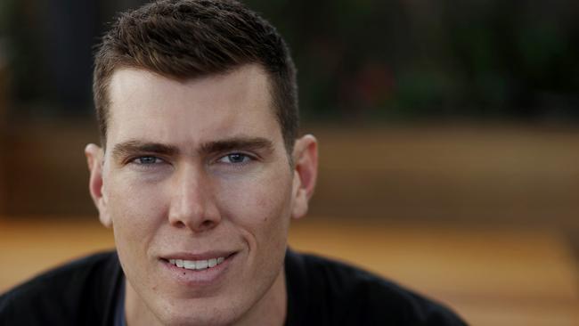 Collingwood ruckman Mason Cox has provided unique insight into his upbringing and life as an AFL player. Picture: Michael Klein.