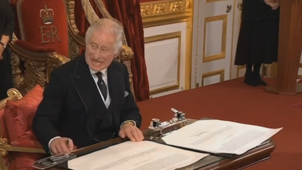 King Charles increasingly agitated suffering 'issues with pens'