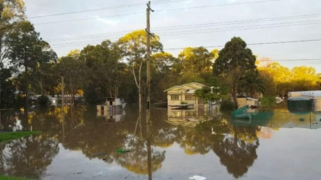 Floodwaters Submerge Large Areas of Logan