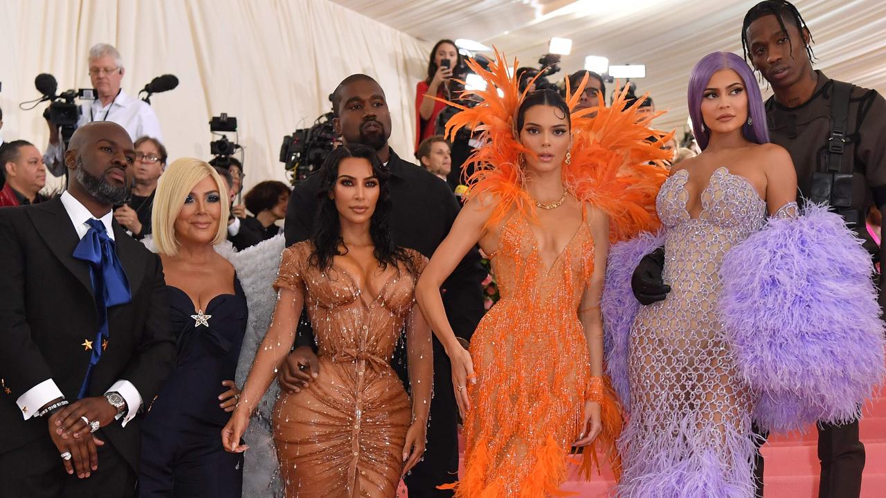 The show is responsible for launching the modelling and beauty careers of Kim, Kendall and Kylie. Picture: AFP.