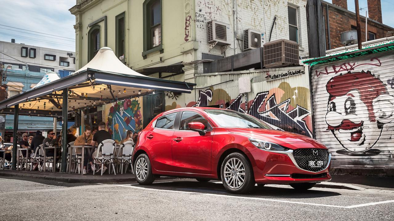 Modern hatchbacks such as the Mazda2 are loaded with technology that can help prevent a crash from occurring.