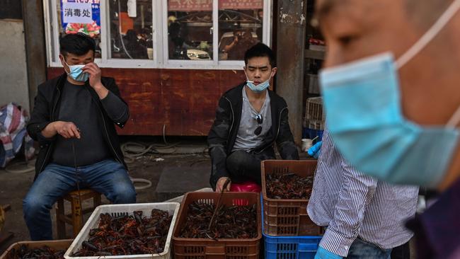 In response to pushes for an independent inquiry into the origin of coronavirus, which is currently believed to be a wet market in Wuhan, China’s ambassador to Australia threatened us with a consumer boycott. Picture: Hector Retamal/AFP