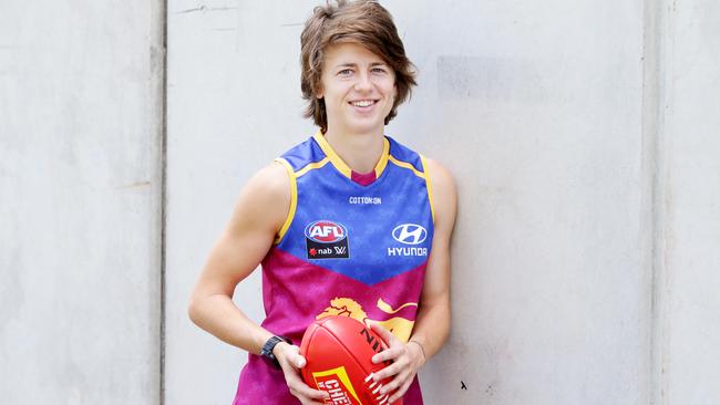 Nat Exon is ready to make her mark with Brisbane. Picture: AAP Images