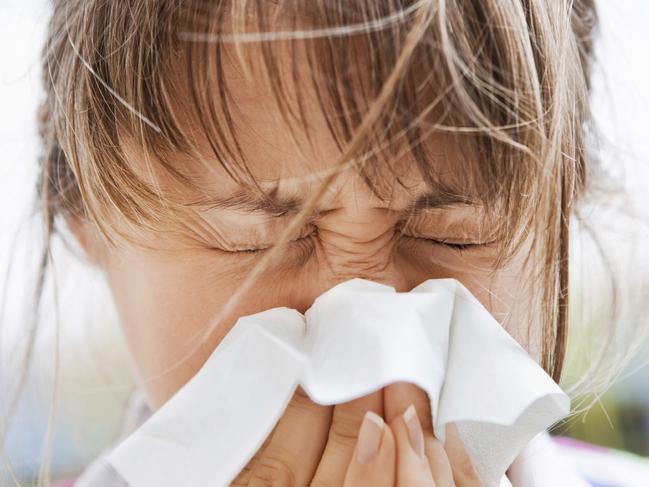 Generic photo of a woman with the flu shot.   Picture: iStock