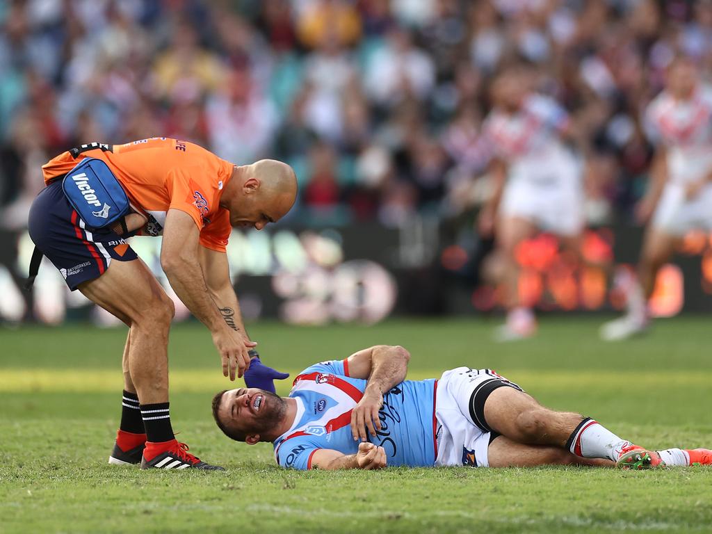 James Tedesco was in a bad way.