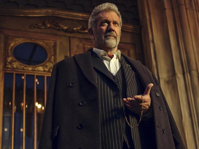 The continental from the world of John Wick with Mel Gibson. Picture: Prime Video