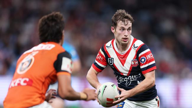 Tyson is the 16-year-old brother of Roosters halfback Sam Walker. Picture: Getty Images