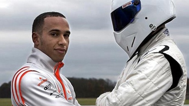 Anyone who follows motorsport knows about the TV Show Top Gear and their unknown driver “The Stig”. Hamilton actually beat The Stig in 2014.