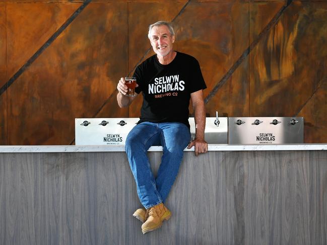 Ian Smith is opening a new brewery, Selwyn Nicholas brewing co. Picture: Shae Beplate.