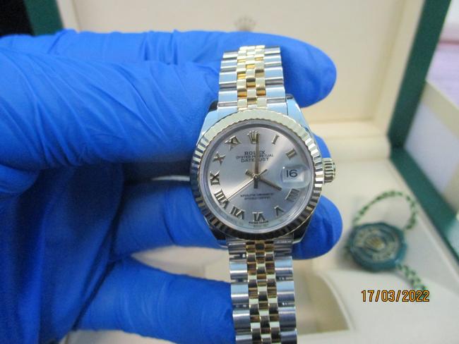 A Rolex watch seized by Australian Border Force officials. Picture: Australian Border Force
