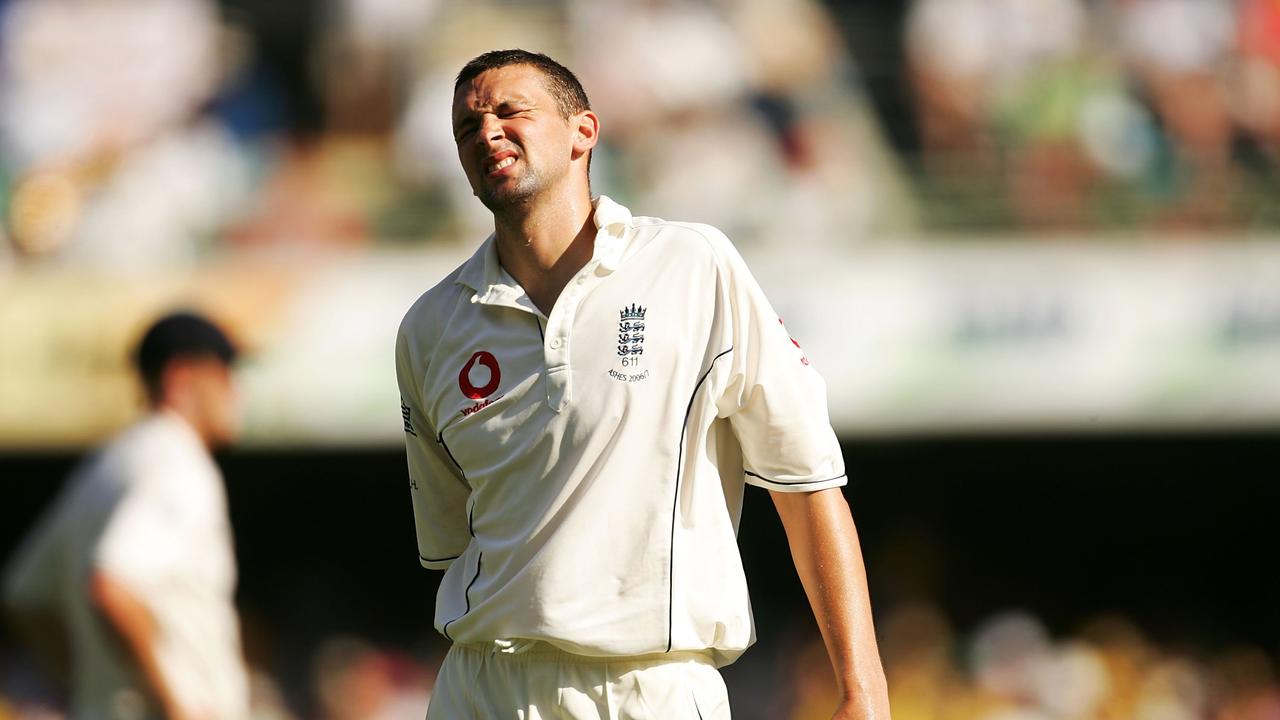 Steve Harmison had a forgettable tour of Australia in 2006/07. Photo by Cameron Spencer/Getty Images