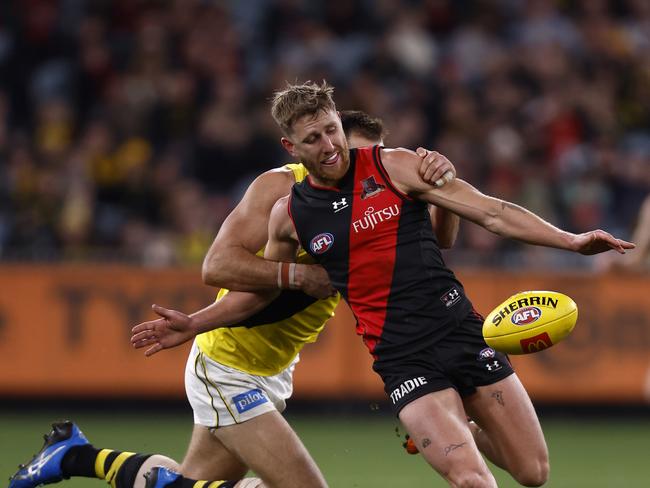 Dyson Heppell is weighing up his future. Picture: Getty Images