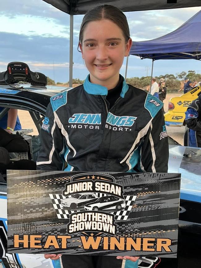 Demi Jennings. Photo: Junior Sedan Southern Showdown, Facebook