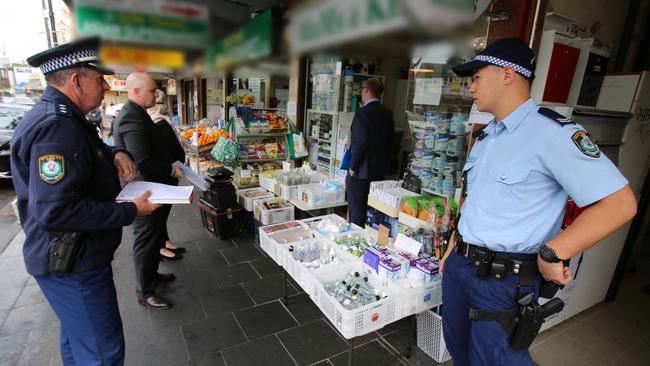 Bankstown detectives arrested a 41-year-old shop owner in Bankstown over the baby formula ring. Picture: NSW Police