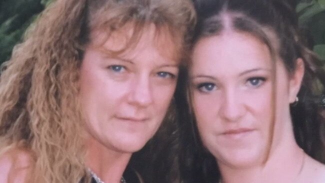 Grandmother Karen Nettleton with the children’s Tara Nettleton, who died in 2015. Picture: ABC 7.30