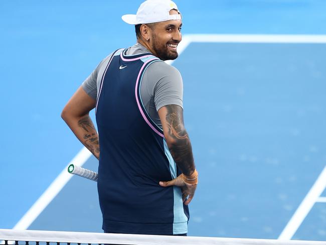 Nick Kyrgios is no stranger to controversy. Picture: Chris Hyde/Getty Images