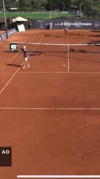 Player defaulted in ‘ugly’ tennis incident