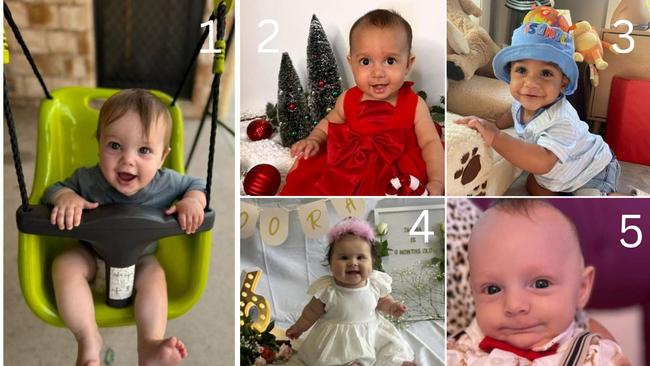 Queensland's cutest baby 2023 – Gladstone nominations.