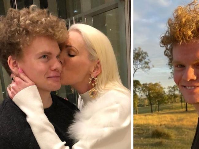 Aussie fashion designer Louise Owen has revealed her son Jackson Owen died at 23. Picture: Facebook.