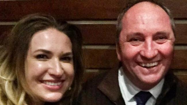 Vikki Campion and Barnaby Joyce. Source: Facebook