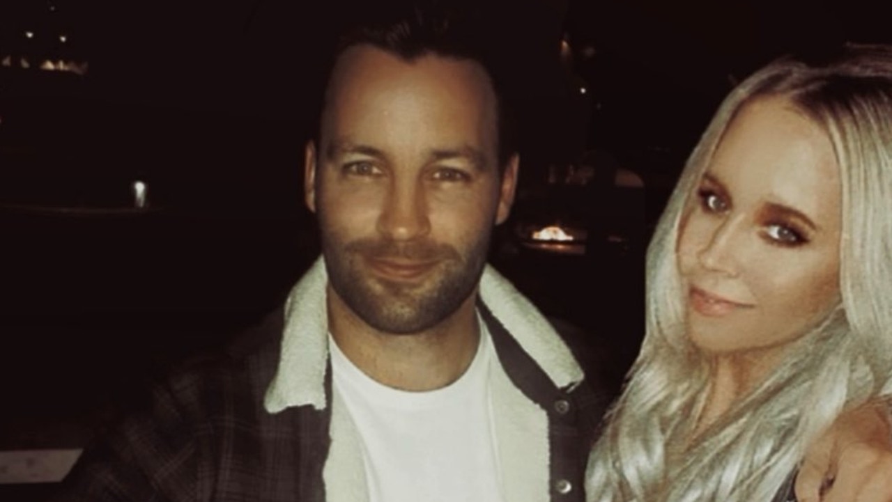 Jimmy Bartel and girlfriend Lauren Mand. Picture: @laurenhmand/Instagram