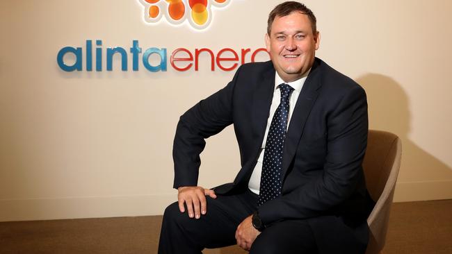 Alinta chief executive Jeff Dimery. Picture: Stuart McEvoy.