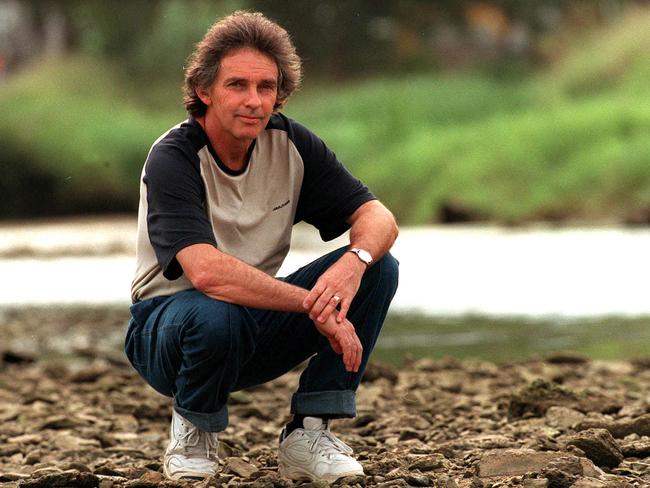 Winner Courier-Mail  Book of the Year Award author David Foster pic/Wager  Oct 13 1999 - awards headshot alone