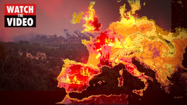 'A scorched earth': wildfires burn through Europe and the UK