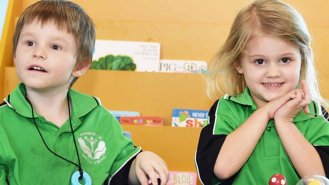 MY FIRST YEAR: Maryborough Special School Preps. Picture: Patrick Woods.