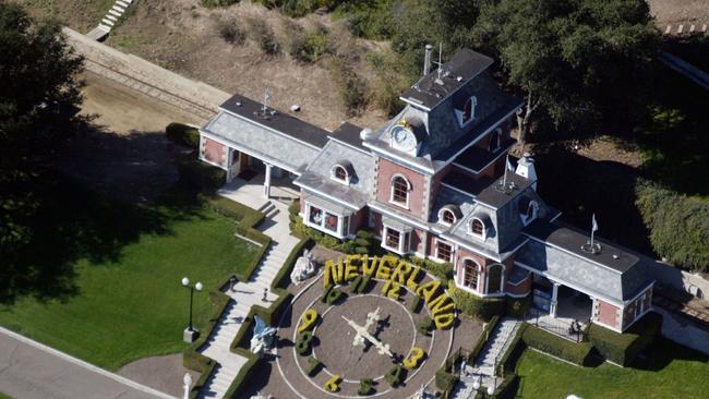 James Safechuck claims Neverland had a series of alarms and secluded spots where he was abused. Picture: Frazer Harrison/Getty/AFP