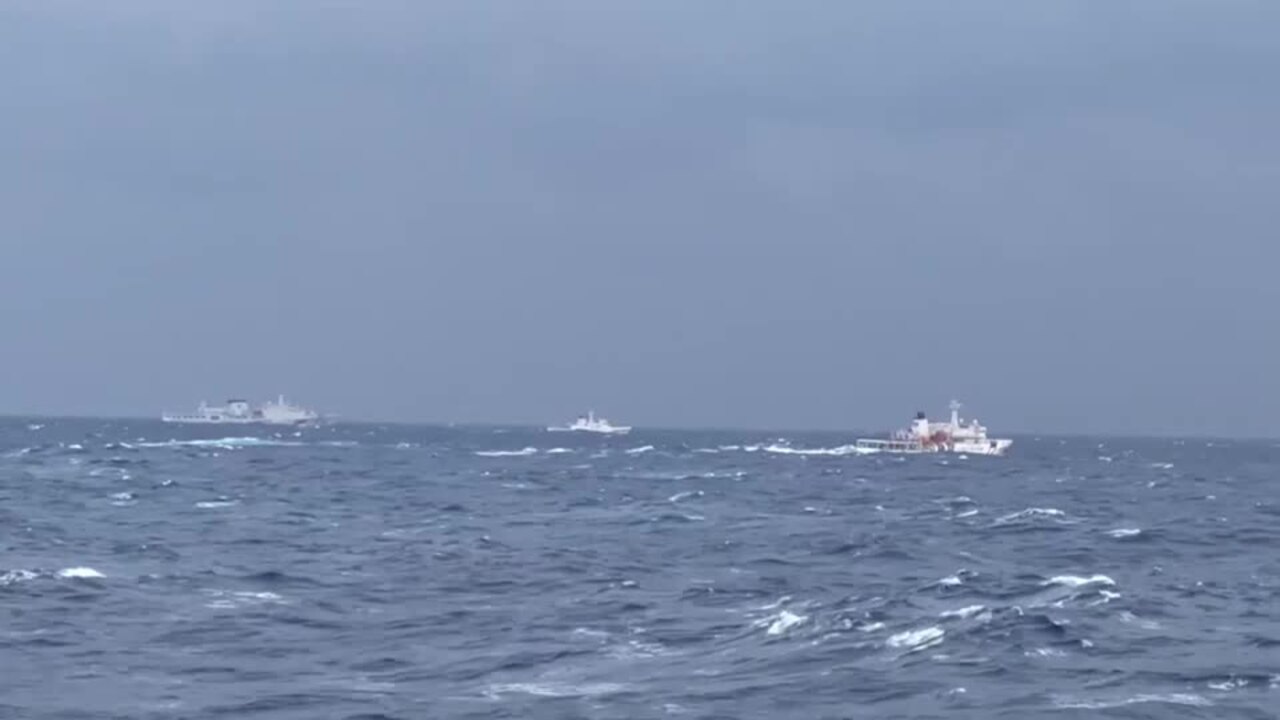 Taiwan coast guard: Chinese ships conducting 'grey zone harassment'