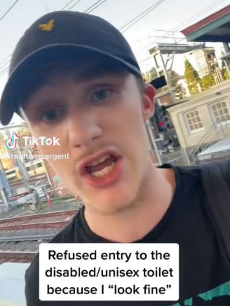 The student aired his frustrations in a TikTok video. Picture: realtomsargent/TikTok