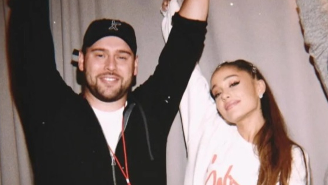 Braun’s longtime client Ariana Grande dropped him as her manager last year.