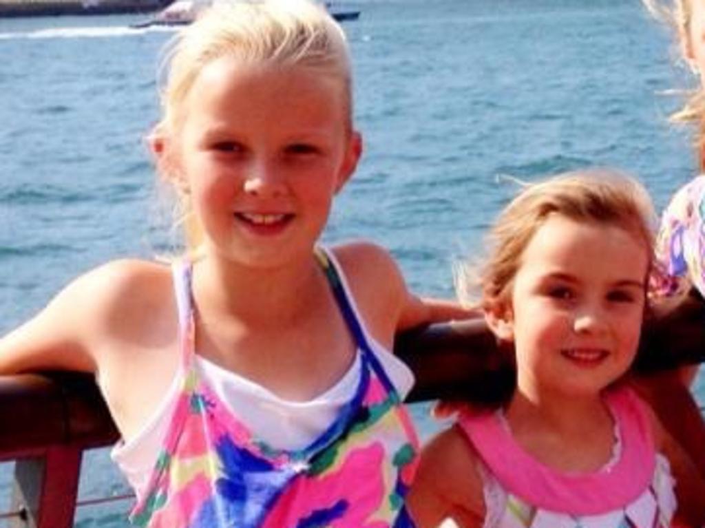 Pippa and Rose were eight and five when they disclosed they were being sexually abused. Picture: Copyright news.com.au.