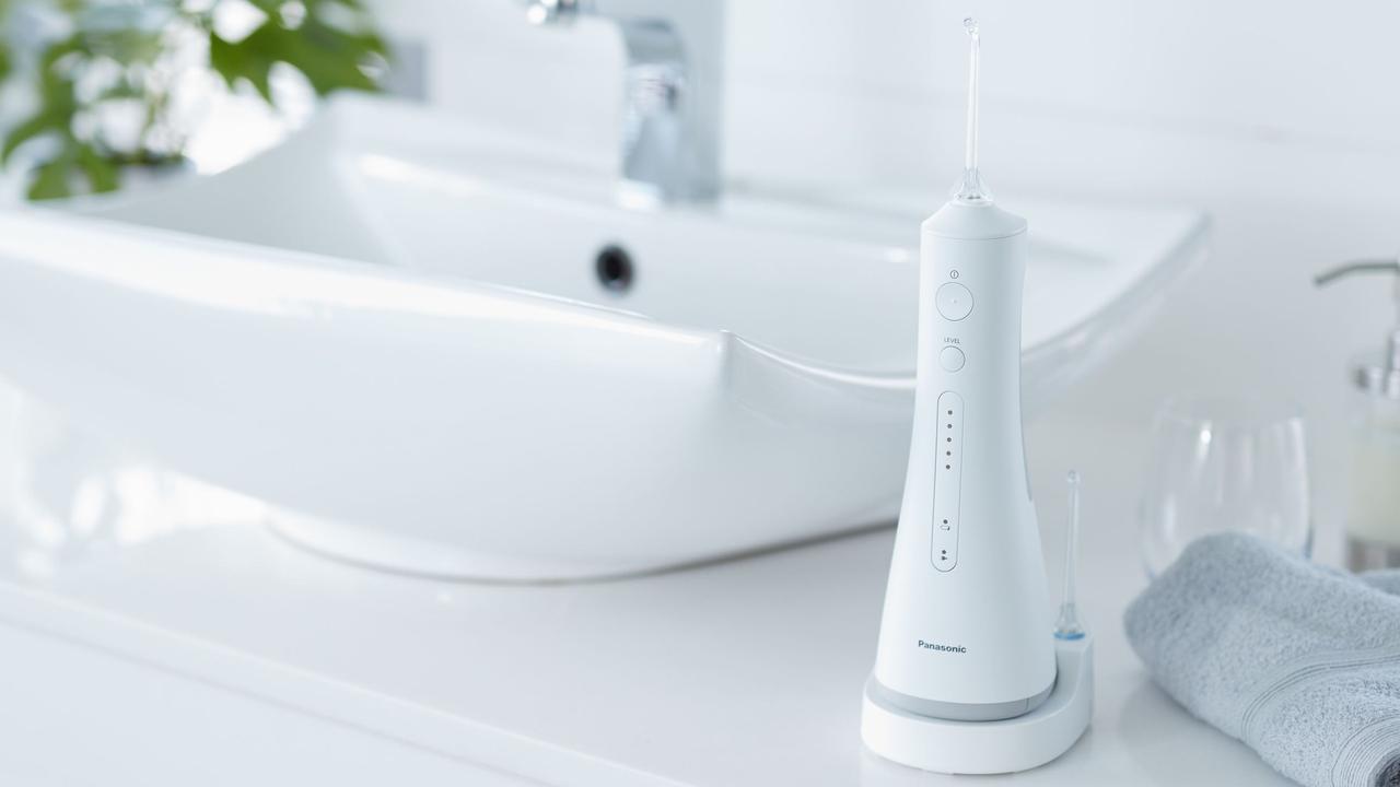 These are the best water flossers to keep your teeth squeaky clean. Picture: Panasonic.