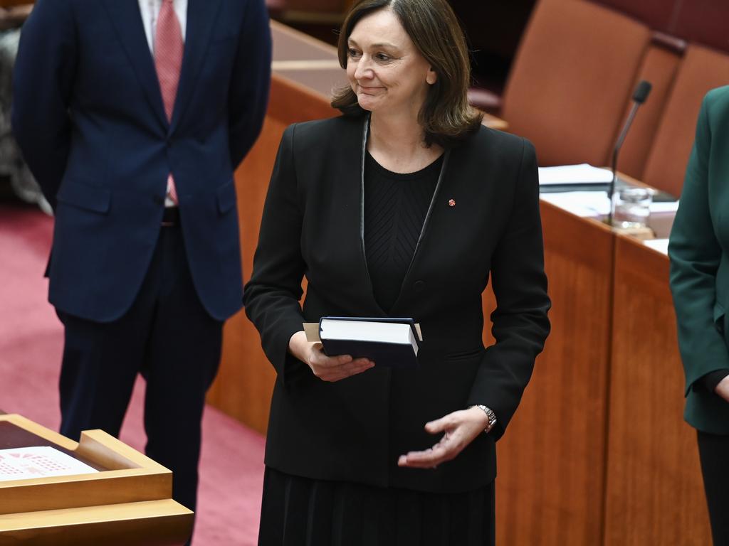 Senator Kovacic was sworn in on Tuesday. Picture: NCA NewsWire / Martin Ollman