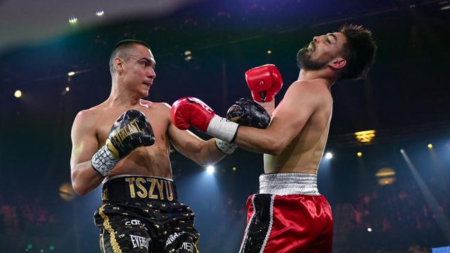 Tszyu demolished Carlos Ocampo. Picture: No Limit Boxing