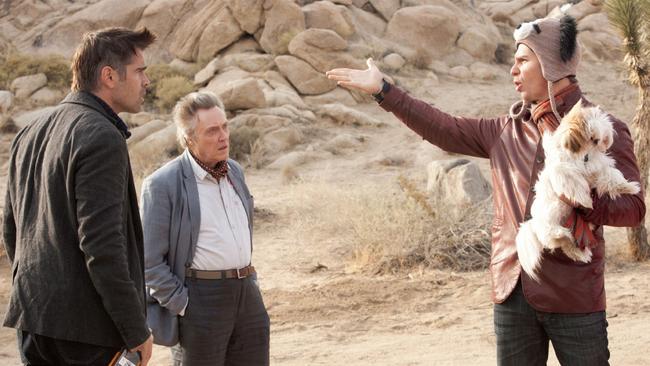 Colin Farrell, Christopher Walken and Sam Rockwell in Martin McDonagh's Seven Psychopaths.