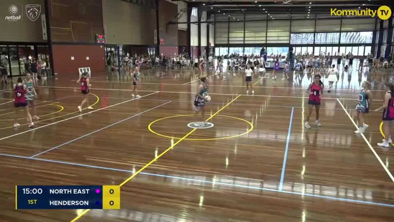 Replay: North East v Henderson (Open) -2025 Netball Victoria State Titles Day 3