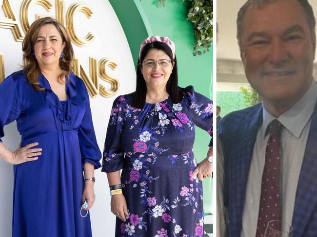 Thumbnail for Paul Weston column - Annastacia Palaszczuk, Grace Grace and John-Paul Langbroek seen at Magic Millions without masks. Meanwhile Covid-19 testing clinics on the Gold Coast stretch kilometres.