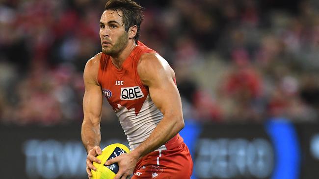 Josh Kennedy will play at the Swans in 2021.