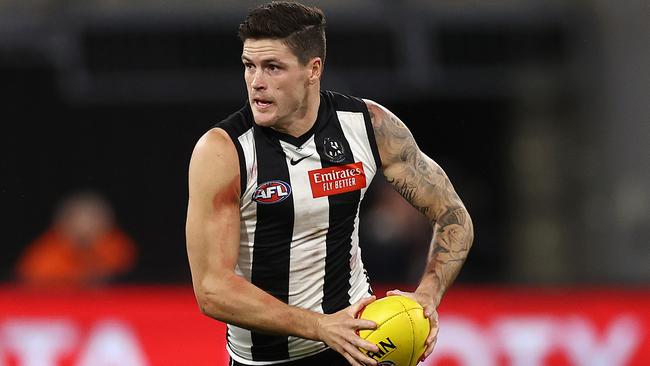 Jack Crisp is being investigated by Collingwood and the AFL. Picture: Michael Klein