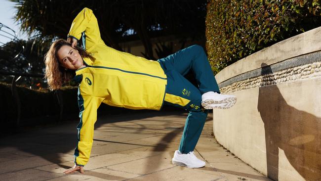 Rachael Gunn is heading to the Paris Olympics to represent Australia in Breakdancing. Picture: Richard Dobson