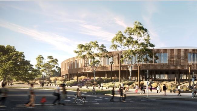 State government spruiks investors for new Hobart stadium. Picture: Supplied